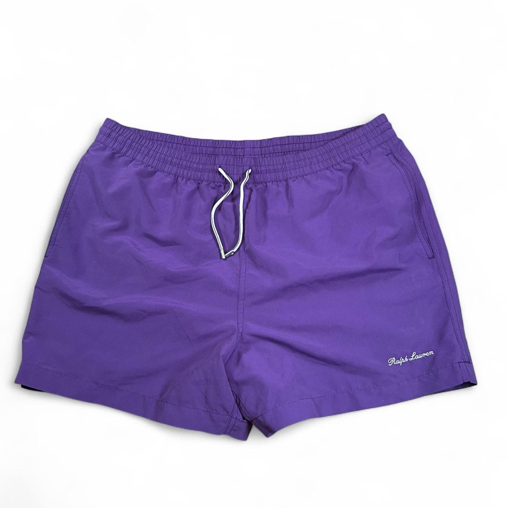 Ralph Lauren Purple Label Men’s Purple Amalfi Swim Trunks Size 34”